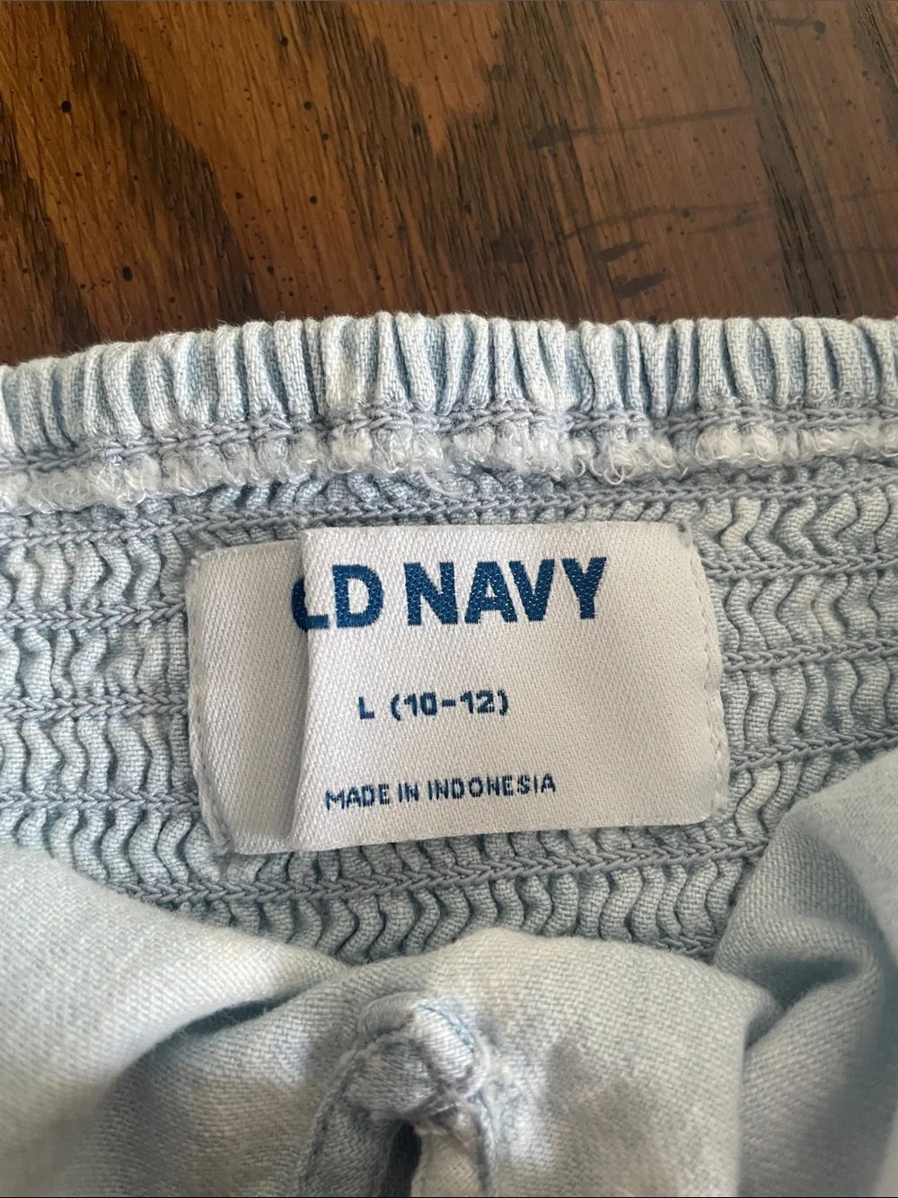 Old Navy Light Blue Star-Print Romper
